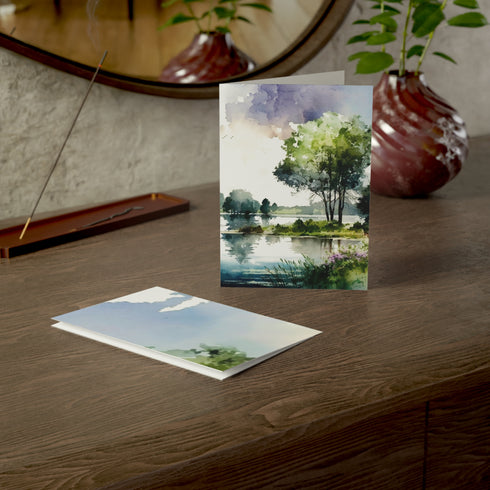 Summer Day by the Lake - Fine Art Greeting Cards
